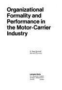 Organizational formality and performance in the motor-carrier industry