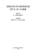 Cover of: Essays in honour of E. H. Carr