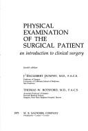 Cover of: Physical examination of the surgical patient