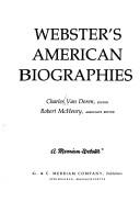 Cover of: Webster's American biographies. by Charles Lincoln Van Doren