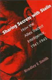 Cover of: Sharing secrets with Stalin by Bradley F. Smith