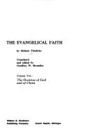 Cover of: The evangelical faith by Helmut Thielicke