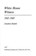 Cover of: White House witness, 1942-1945