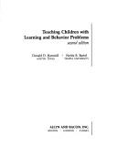 Cover of: Teaching children with learning and behavior problems