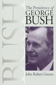Cover of: The presidency of George Bush