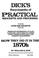 Cover of: Dick's encyclopedia of practical receipts and processes