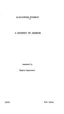 A journey to Arzrum by Aleksandr Sergeyevich Pushkin