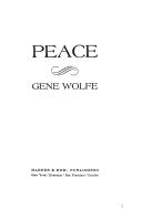Cover of: Peace