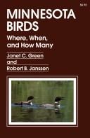 Cover of: Minnesota birds: where, when, and how many