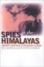 Cover of: Spies in the Himalayas: Secret Missions and Perilous Climbs (Modern War Studies)