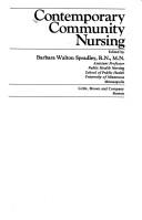 Cover of: Contemporary community nursing