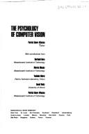 Cover of: The psychology of computer vision