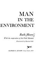Cover of: Man in the environment