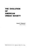 The evolution of American urban society