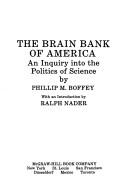 The brain bank of America by Philip M. Boffey