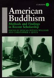 Cover of: American Buddhism: methods and findings in recent scholarship