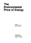 Cover of: The environmental price of energy