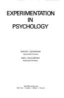 Cover of: Experimentation in psychology