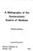 Cover of: A bibliography of the socioeconomic aspects of medicine