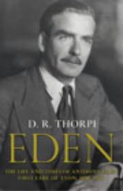 Eden by D. R. Thorpe