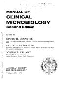 Cover of: Manual of clinical microbiology.