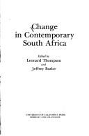 Cover of: Change in contemporary South Africa