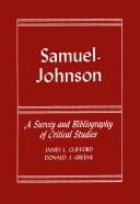 Cover of: Samuel Johnson; a survey and bibliography of critical studies