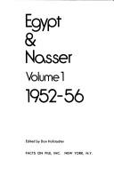 Egypt and Nasser by Dan Hofstadter