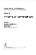 Cover of: Aspects of neurogenesis.