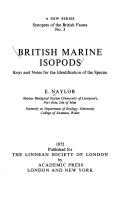 British marine isopods : keys and notes for the identification of the species