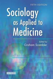 Sociology as applied to medicine