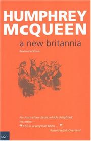 Cover of: A new Britannia by Humphrey McQueen