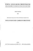 Cover of: Neusyrische Chrestomathie