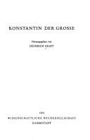 Cover of: Konstantin der Grosse