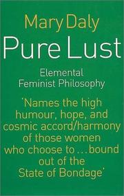 Cover of: Pure Lust by Mary Daly