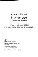 Cover of: Sexual issues in marriage: a contemporary perspective