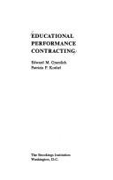 Cover of: Educational performance contracting