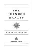 Cover of: The Chinese bandit