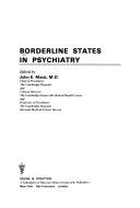 Cover of: Borderline states in psychiatry