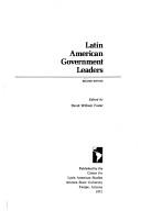 Cover of: Latin American government leaders.