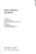 Cover of: Sleep, nutrition, and mood by A. H. Crisp
