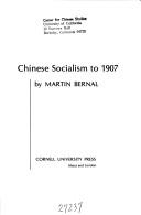 Cover of: Chinese socialism to 1907