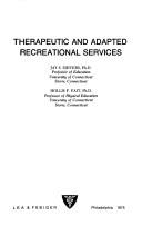 Cover of: Therapeutic and adapted recreational services
