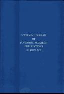 Cover of: National income and capital formation, 1919-1935: a preliminary report