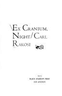 Cover of: Ex cranium, night