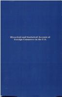 Cover of: An historical and statistical account of the foreign commerce of the United States | Isaac Smith Homans
