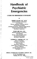 Handbook of psychiatric emergencies