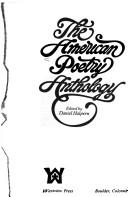 Cover of: The American poetry anthology