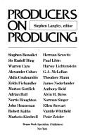 Cover of: Producers on producing