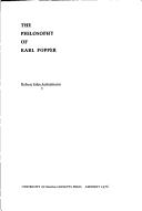 Cover of: The philosophy of Karl Popper